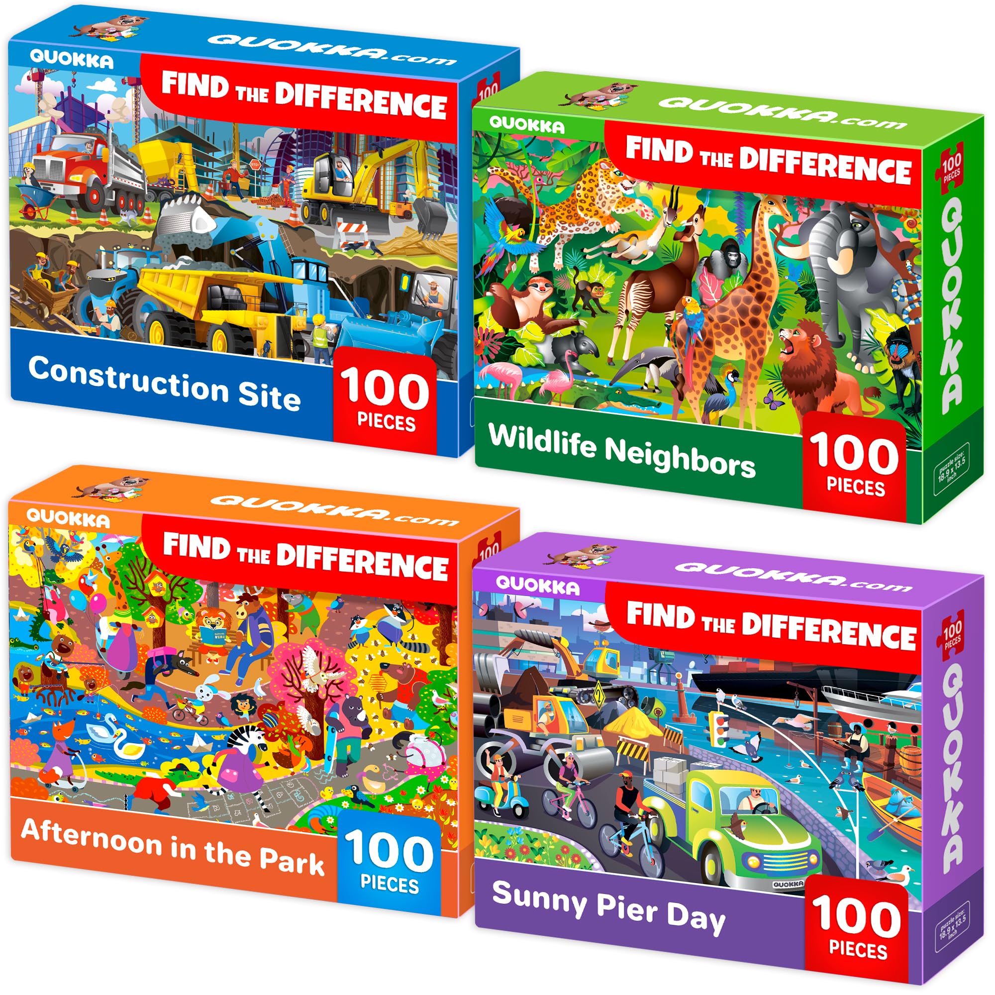 QUOKKA puzzles cars focus; durable and engaging for curious kids.