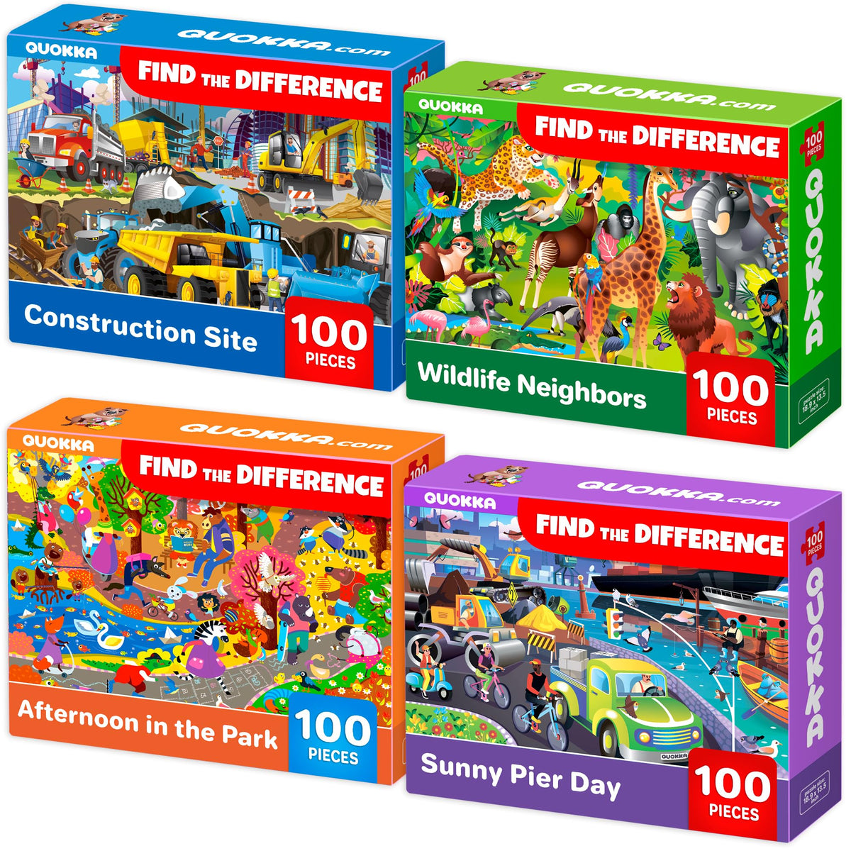 QUOKKA puzzles cars focus; durable and engaging for curious kids.