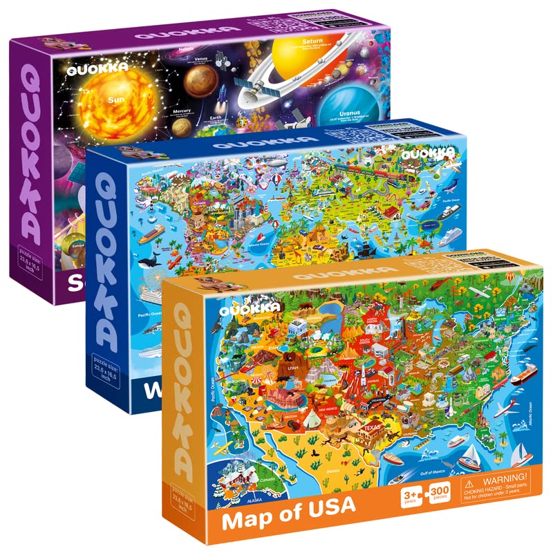 QUOKKA puzzles for kids support independent play and early STEM skills
