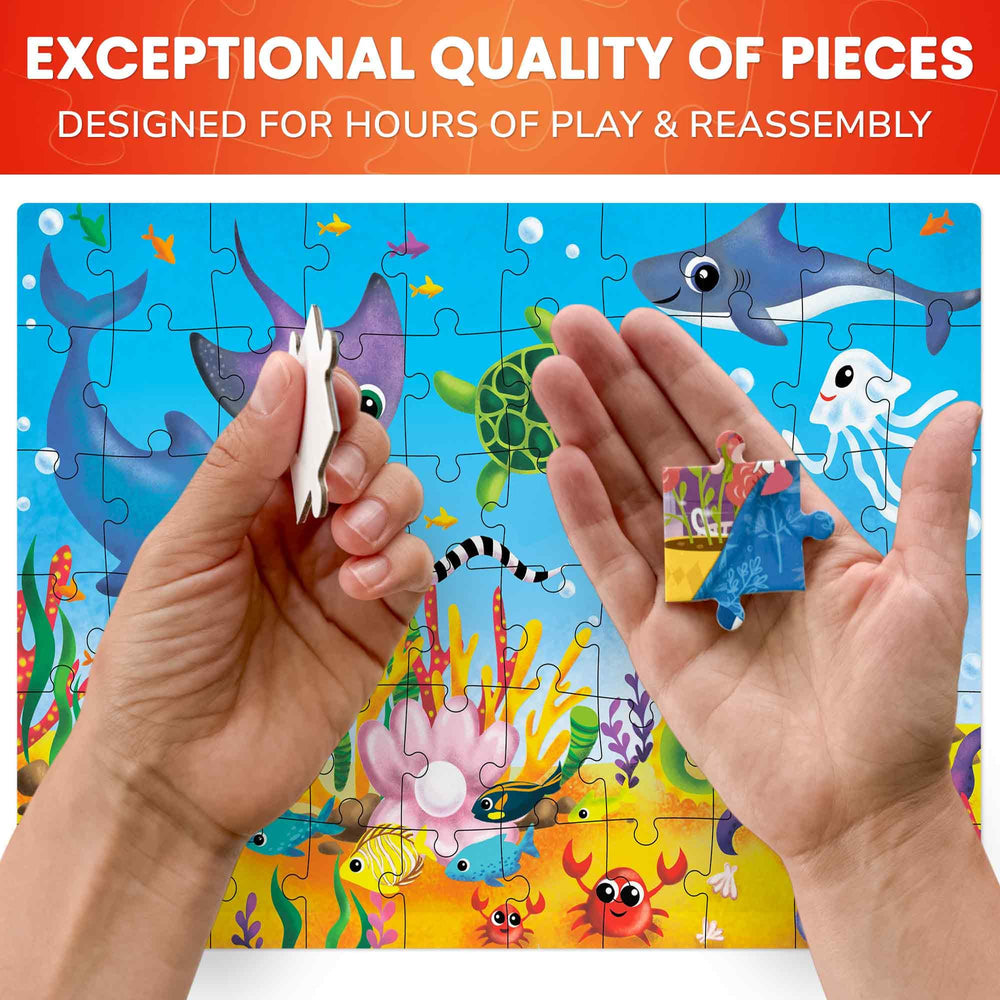 QUOKKA Puzzles polar adventure scene invites imaginative play and storytelling