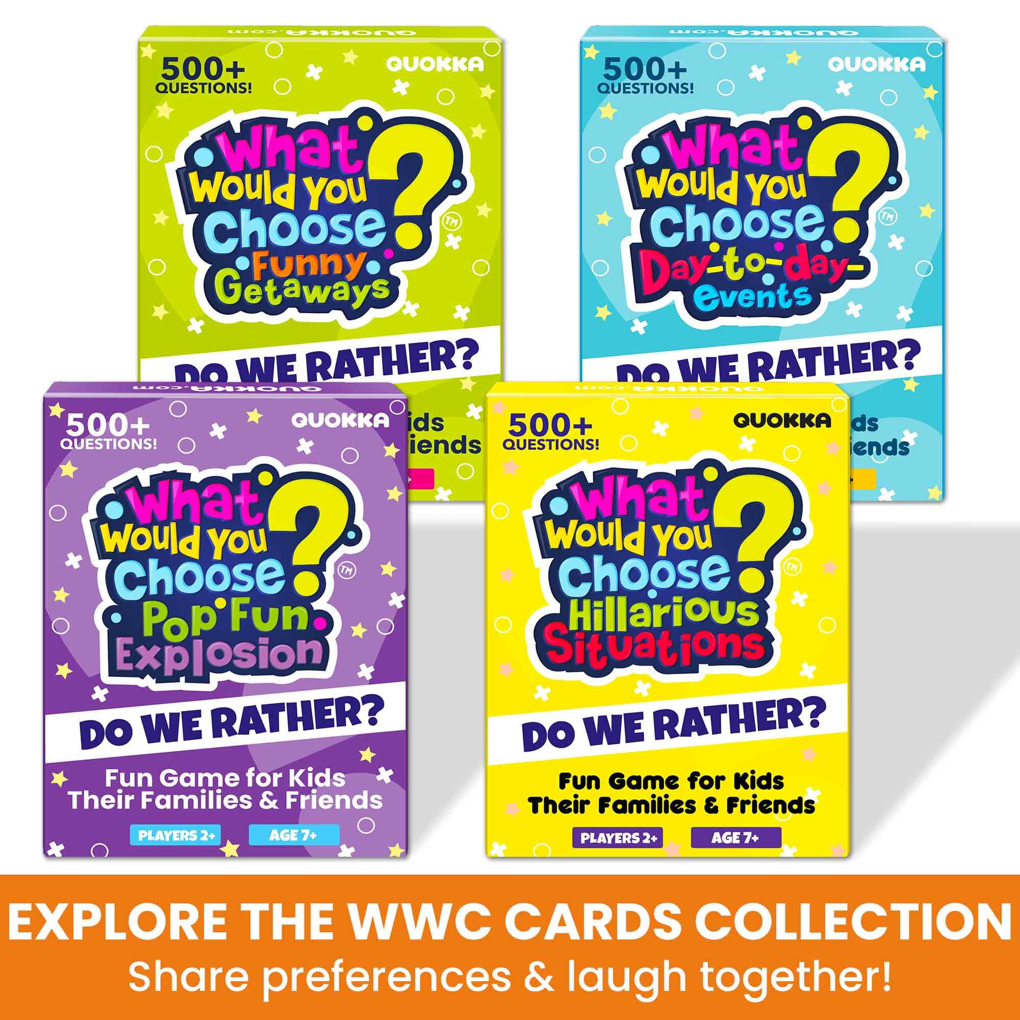 QUOKKA Card Game 500+ scenarios bring colorful moments to game nights