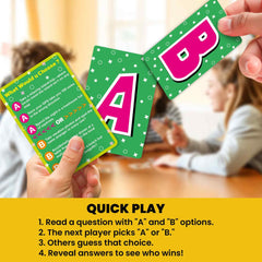 QUOKKA Card Game road trip edition fits glove box for portable fun