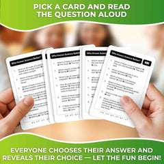 QUOKKA science trivia cards for family night encourage curiosity and discussion.