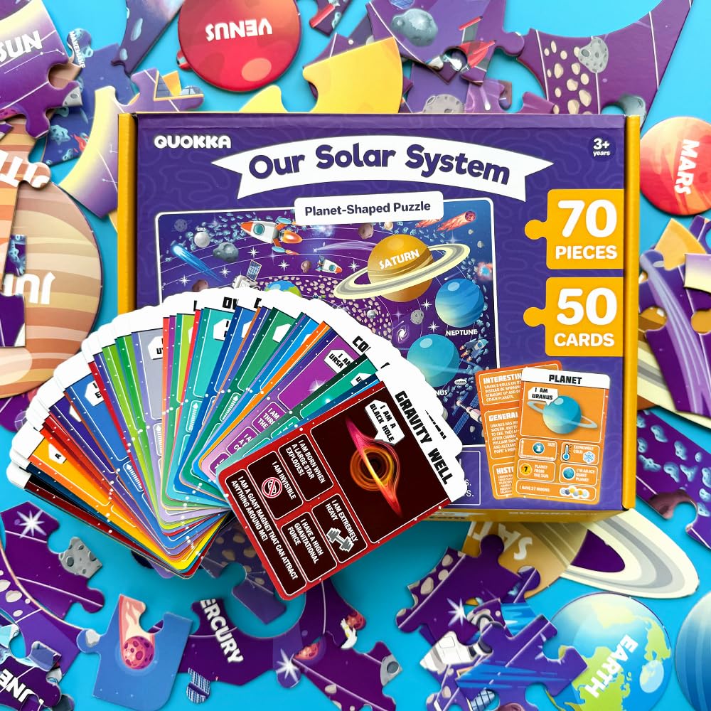 QUOKKA planet visuals promote hands-on space exploration for kids