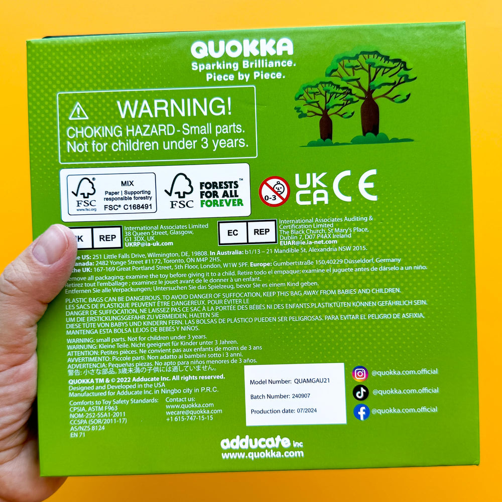 QUOKKA travel magnetic puzzle gift idea for birthdays and holidays