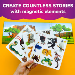 QUOKKA travel magnetic puzzle magnets securely click with strong magnets