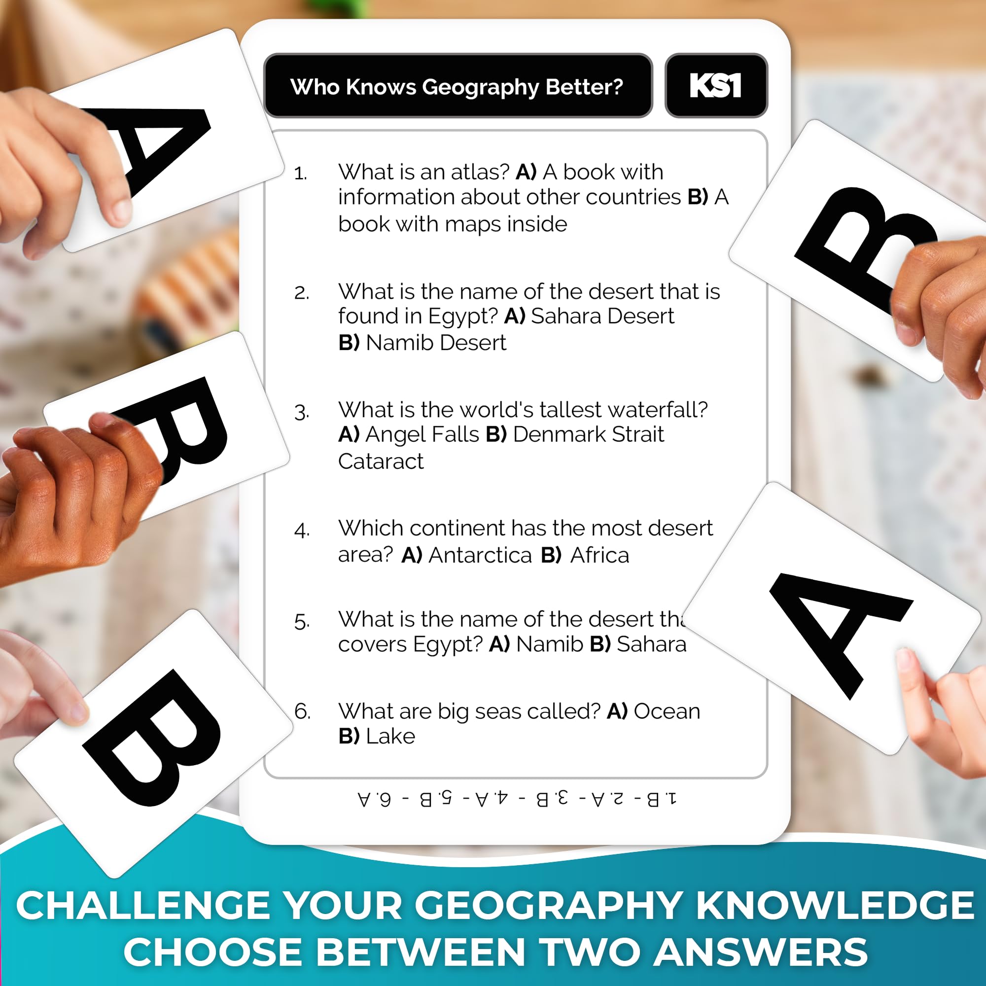 QUOKKA Who Knows Better? family play session captures shared learning and friendly competition.