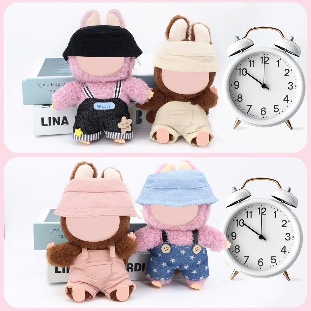 QUPIVA cute hat for 15-17 cm dolls adds chic finishing touch.