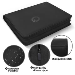 Qurhafoo Toploader Binder acid-free pages protect cards from wear over time.