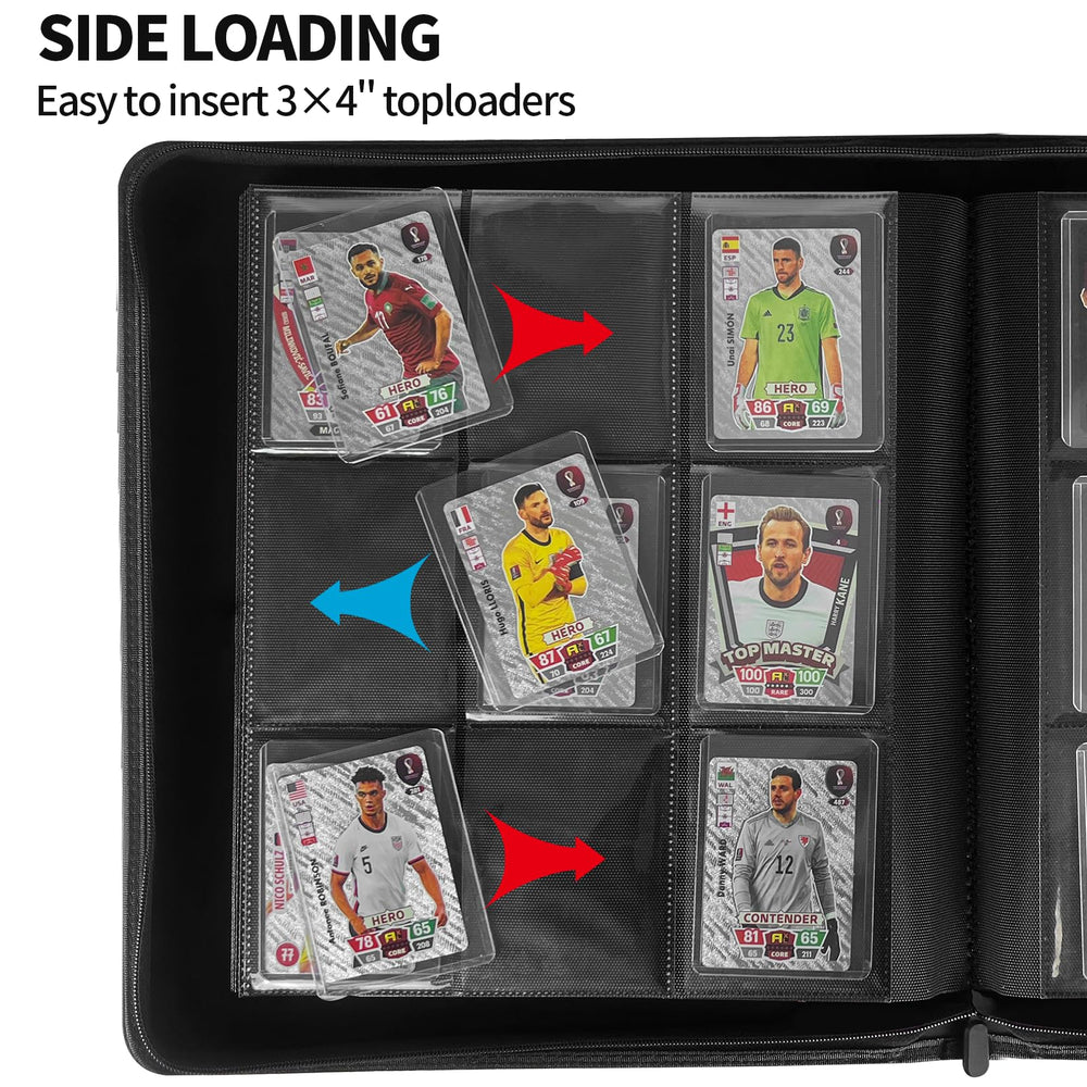 Qurhafoo Toploader Binder silicone zipper ensures long-lasting use and smooth opening.
