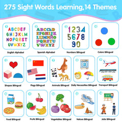 QuTZ ABC learning flash cards for toddlers promote alphabet familiarity.