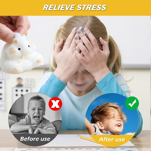 QUYIHOINM Taba Hamster cat paw detail supports focused, calming play