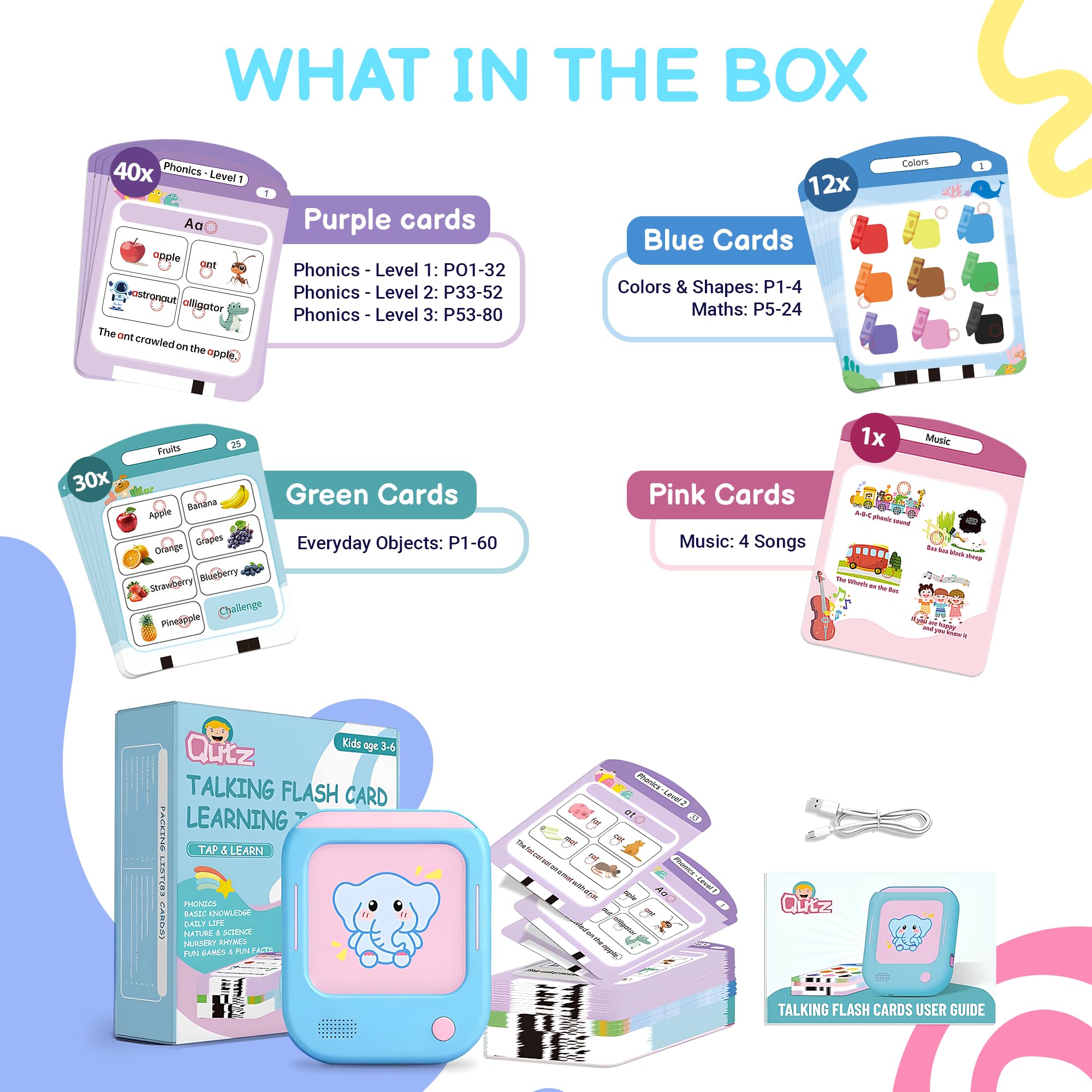 QuTZ gift-ready learning toy suitable for kids 3-5