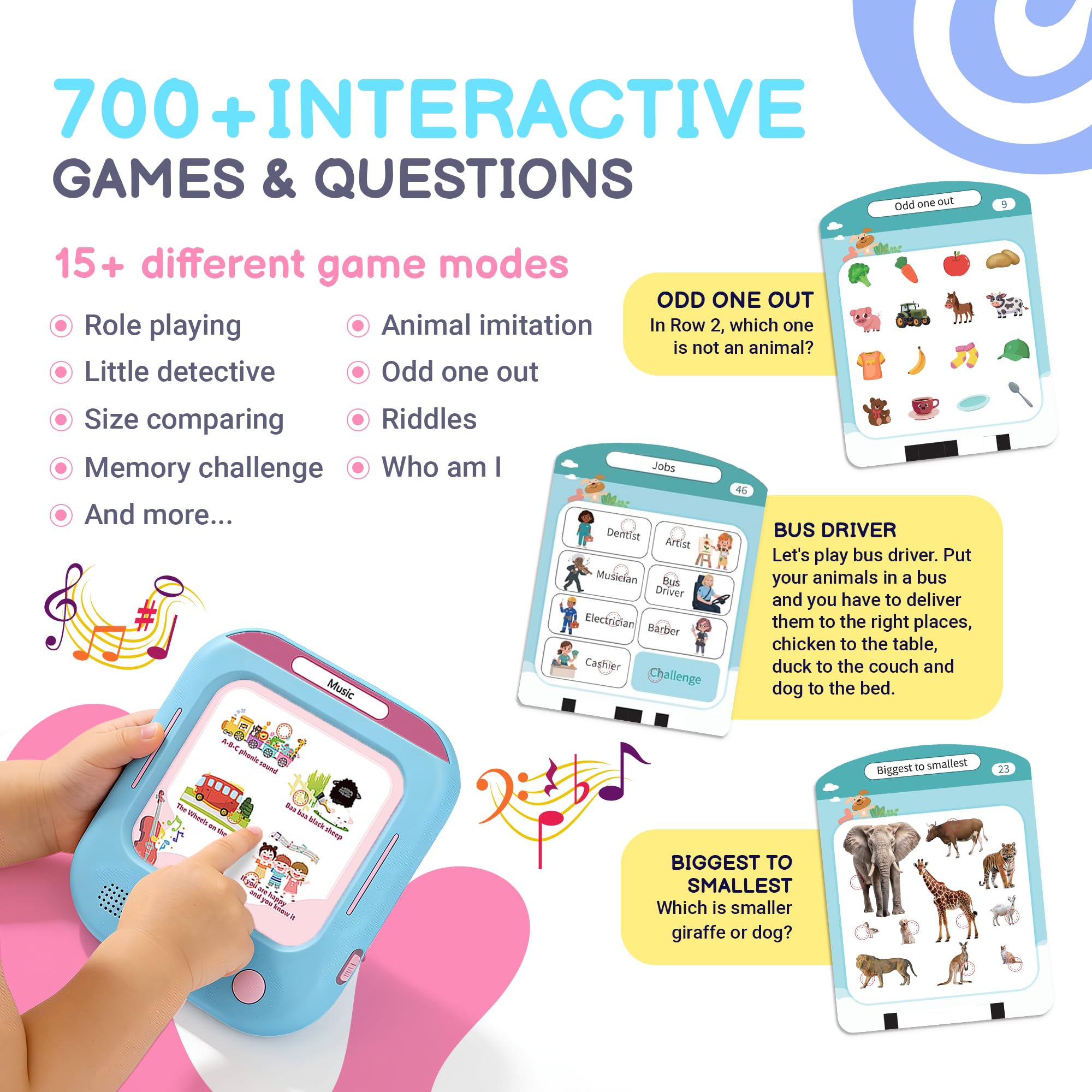 QuTZ letters and sounds content across 26 pages