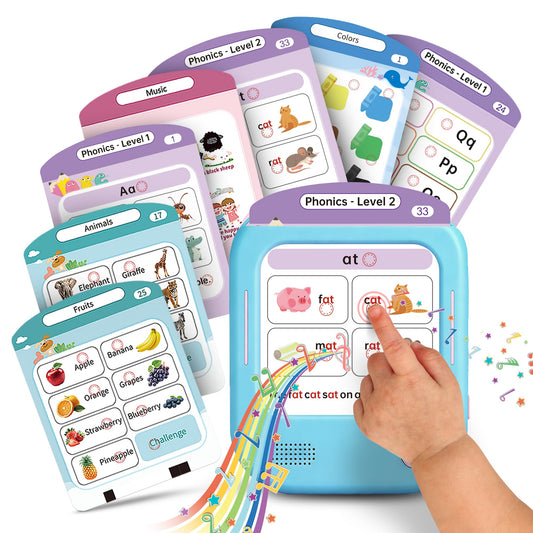 QuTZ Talking Flash Cards overview for early reading and play