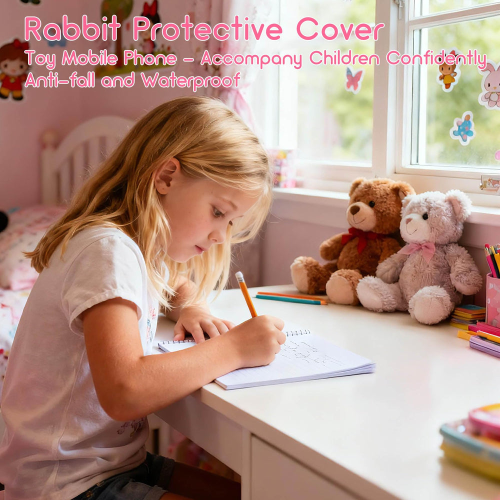 Qvireno Kids Smart Phone Toy compact and lightweight design.