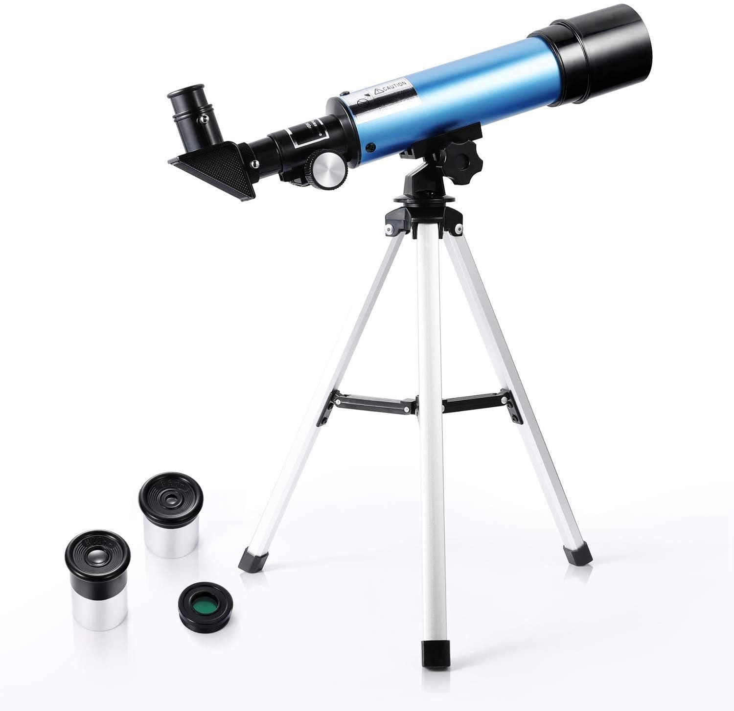 QW telescope beginners kit showing easy setup and kid-friendly assembly.