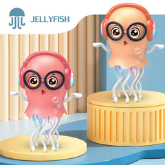 Qxbuhe Green Jellyfish-inspired toy makes a charming, family-friendly gift.