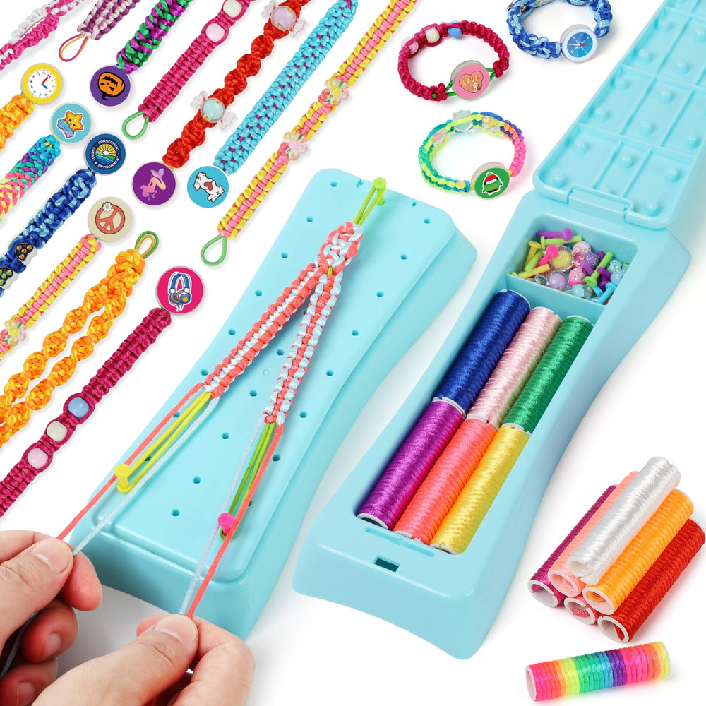 QXHOL Friendship Bracelet Kit packaging, ready to inspire creative play and sharing.