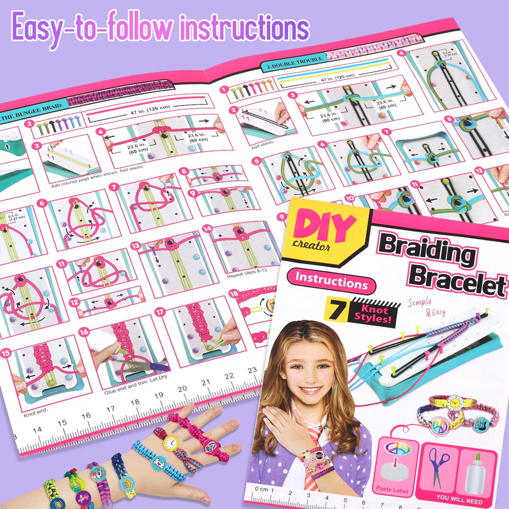 QXHOL studio scene creating bracelets, encouraging imaginative play.