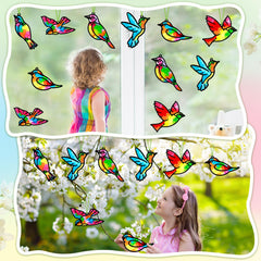Qyeahkj bird designs offer varied poses for imaginative play.