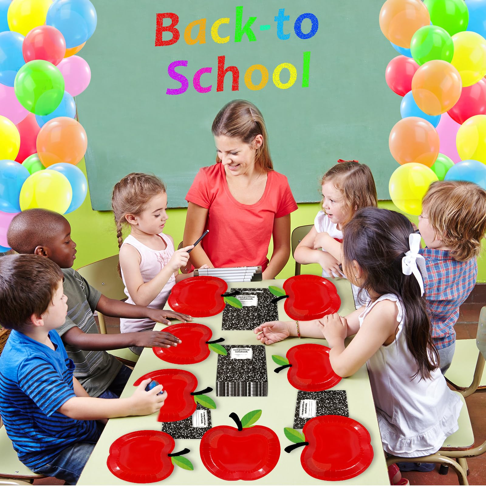 Qyeahkj disposable party supplies, convenient cleanup for events
