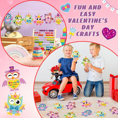 Qyeahkj easy-to-assemble craft kit supports fine motor practice and collaborative projects.
