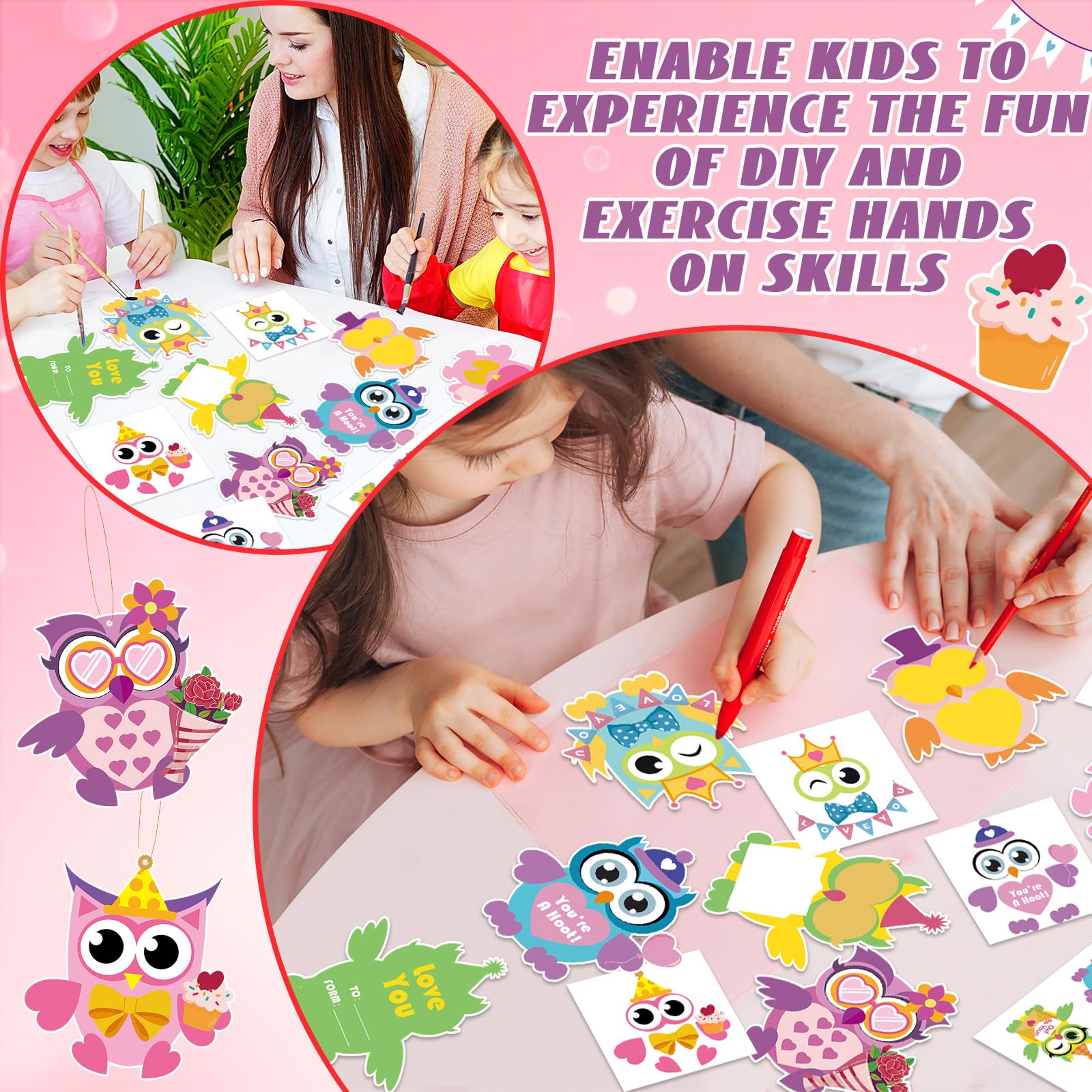 Qyeahkj complete set ideal for classroom activities and holiday party crafts.