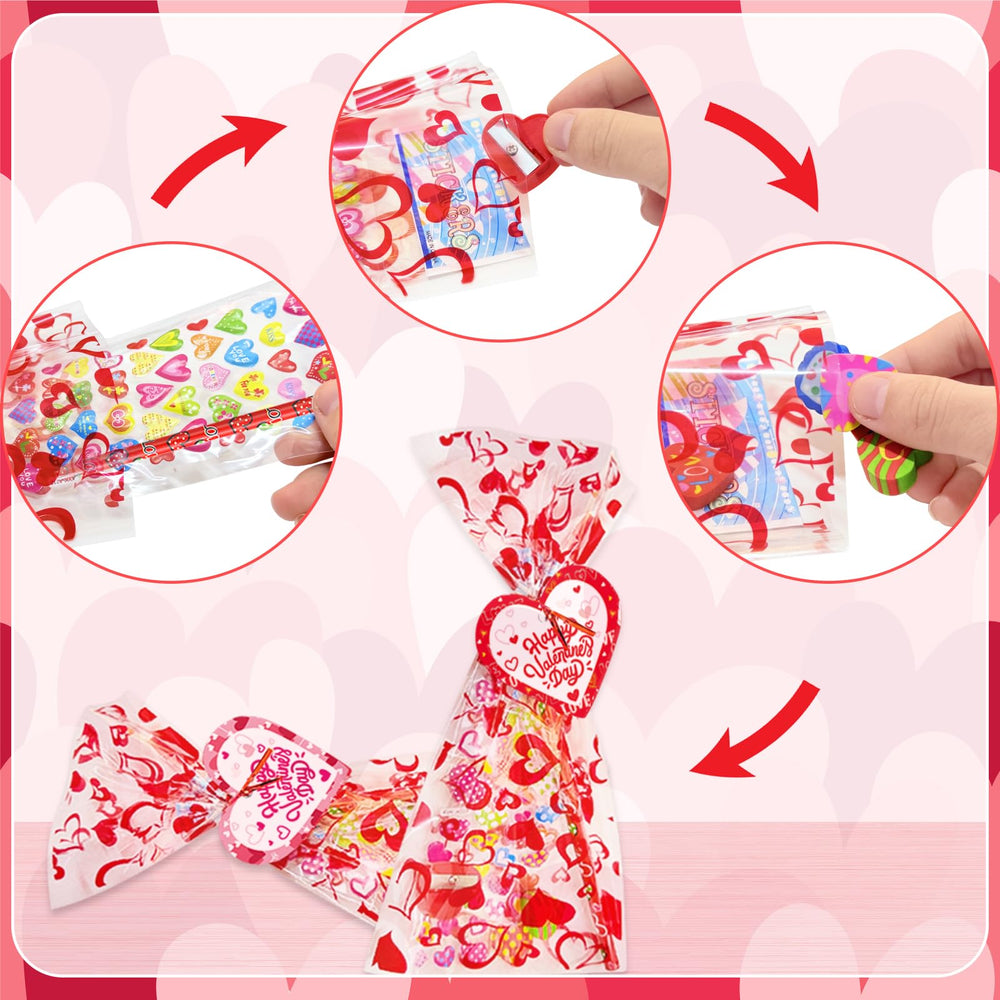 Qyyiguf valentines cards ready for personal messages and classroom exchanges