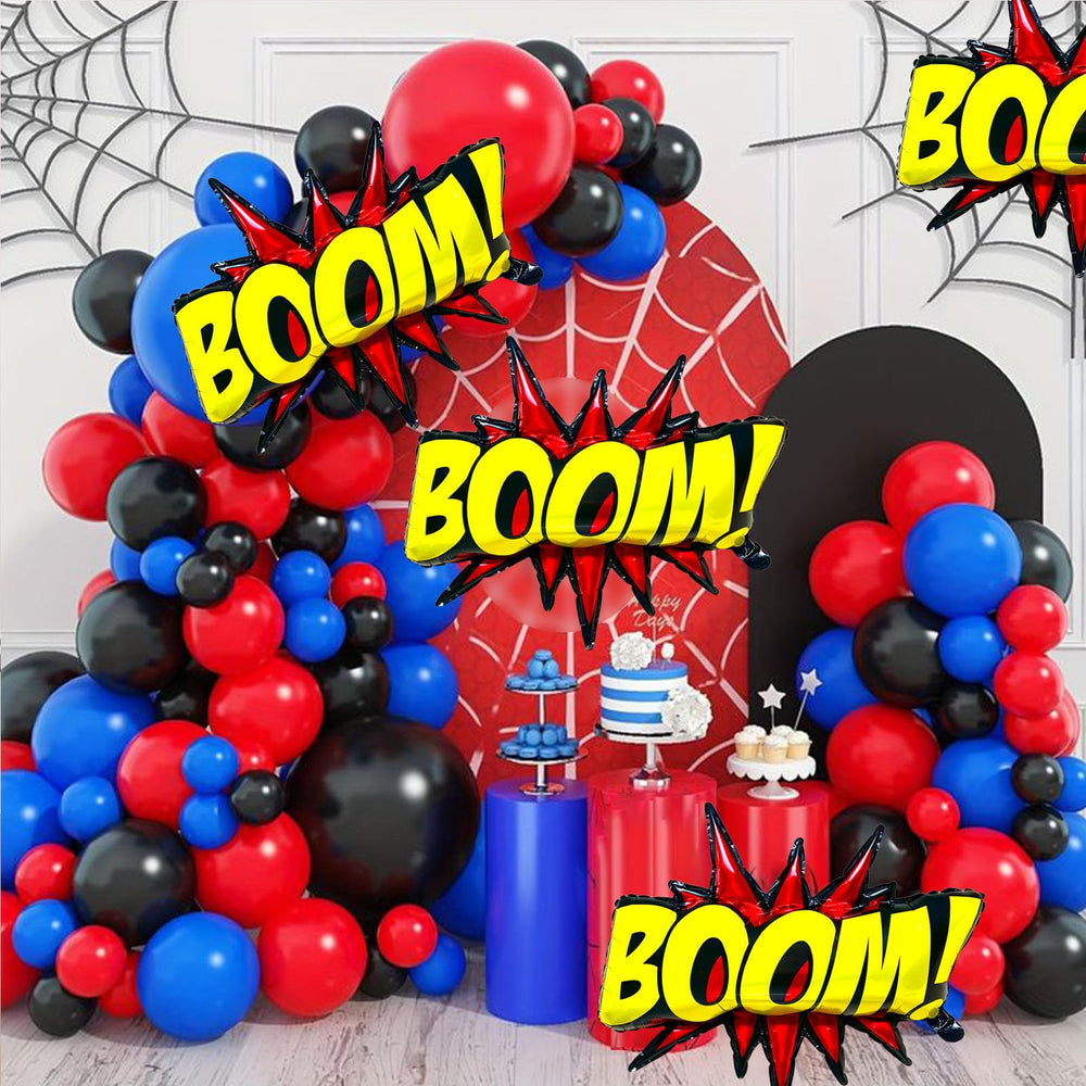 QZCPGP birthday decorations foil balloons reusable for multiple celebrations.
