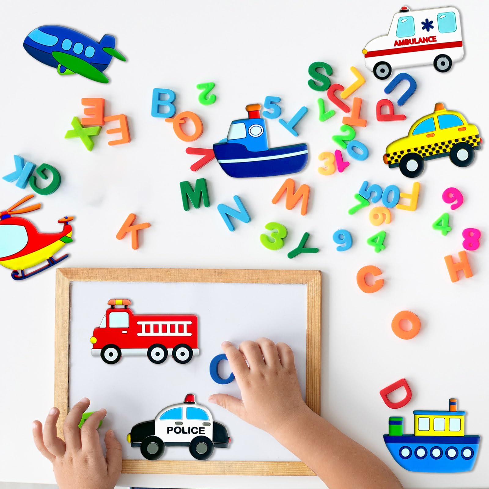 QZCPGP fridge magnets boat ship set showcasing stability and color variety