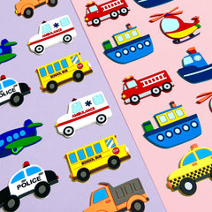 QZCPGP fridge magnets boat and ship visuals for imaginative play and learning