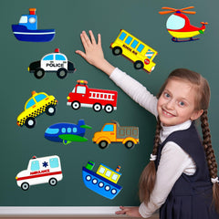 QZCPGP fridge magnets car and van designs for fine motor practice at home