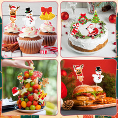QZYL Gingerbread Man cupcake topper adds cozy holiday whimsy to treats.