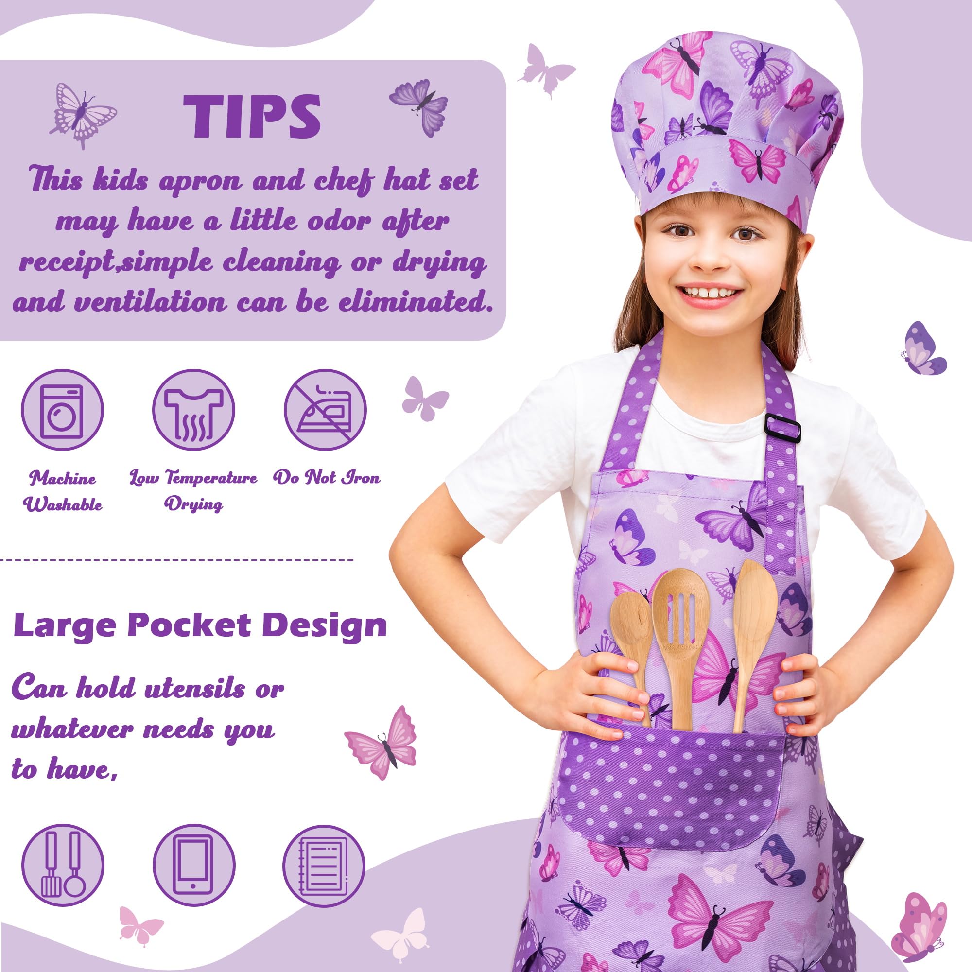 Adjustable neck strap on R HORSE apron for a comfortable fit