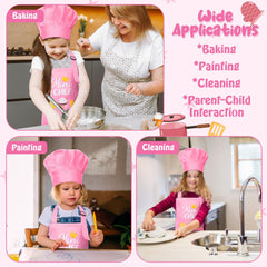 R HORSE kid chef hat with patterns detail encourages imaginative play