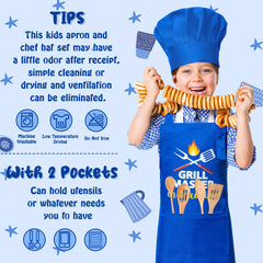 R HORSE waterproof polyester apron keeps clothes clean during activities.