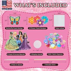 R RUCKERCO 1100 fabric squares bundle enables diverse colorful outfits and patterns