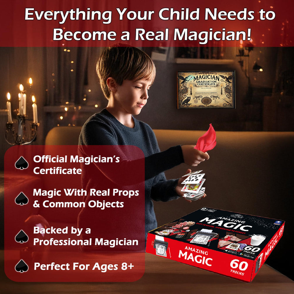 RA MAGIC SHOP From beginner to advanced tricks supports steady skill growth