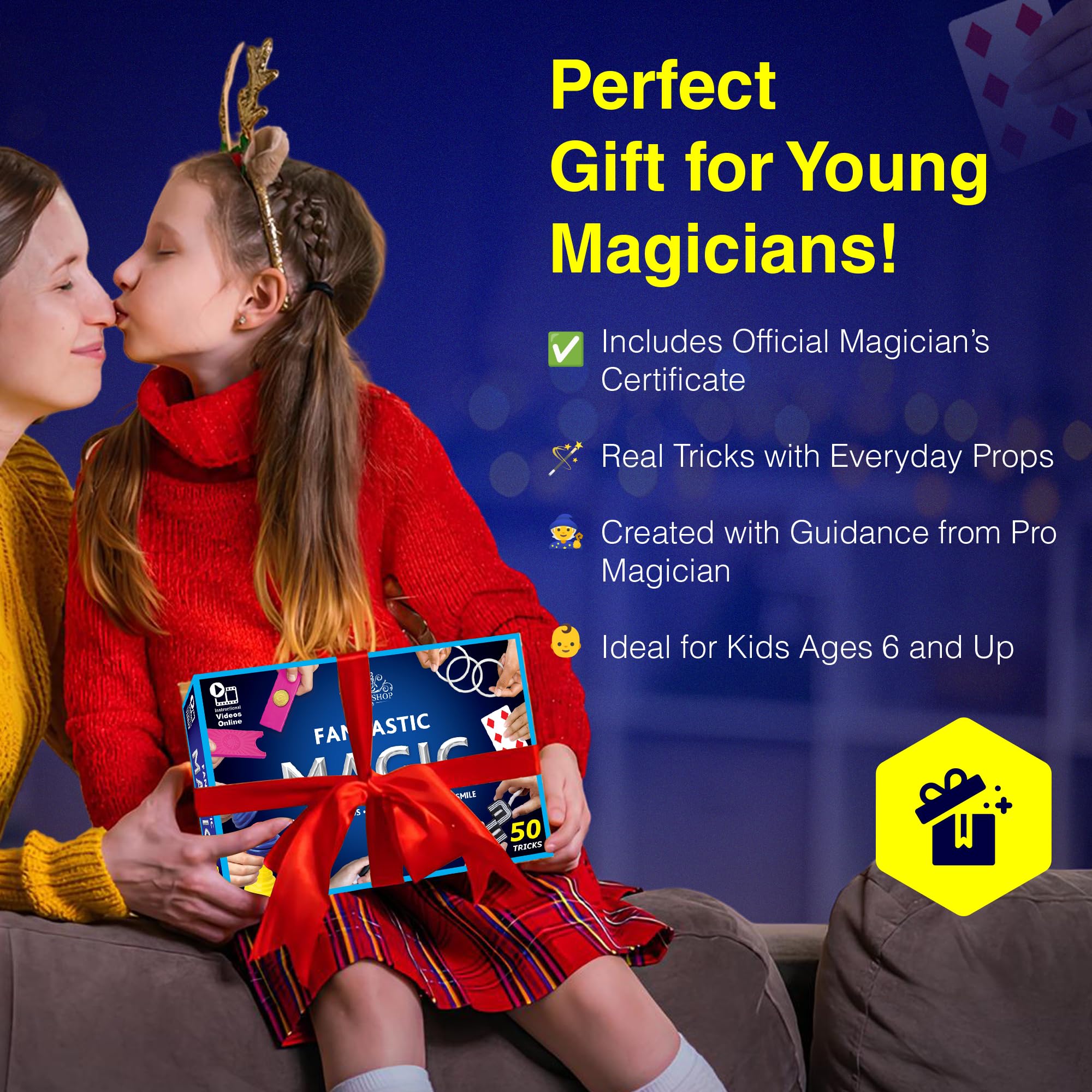 RA MAGIC SHOP birthday gift idea with complete beginner magic set