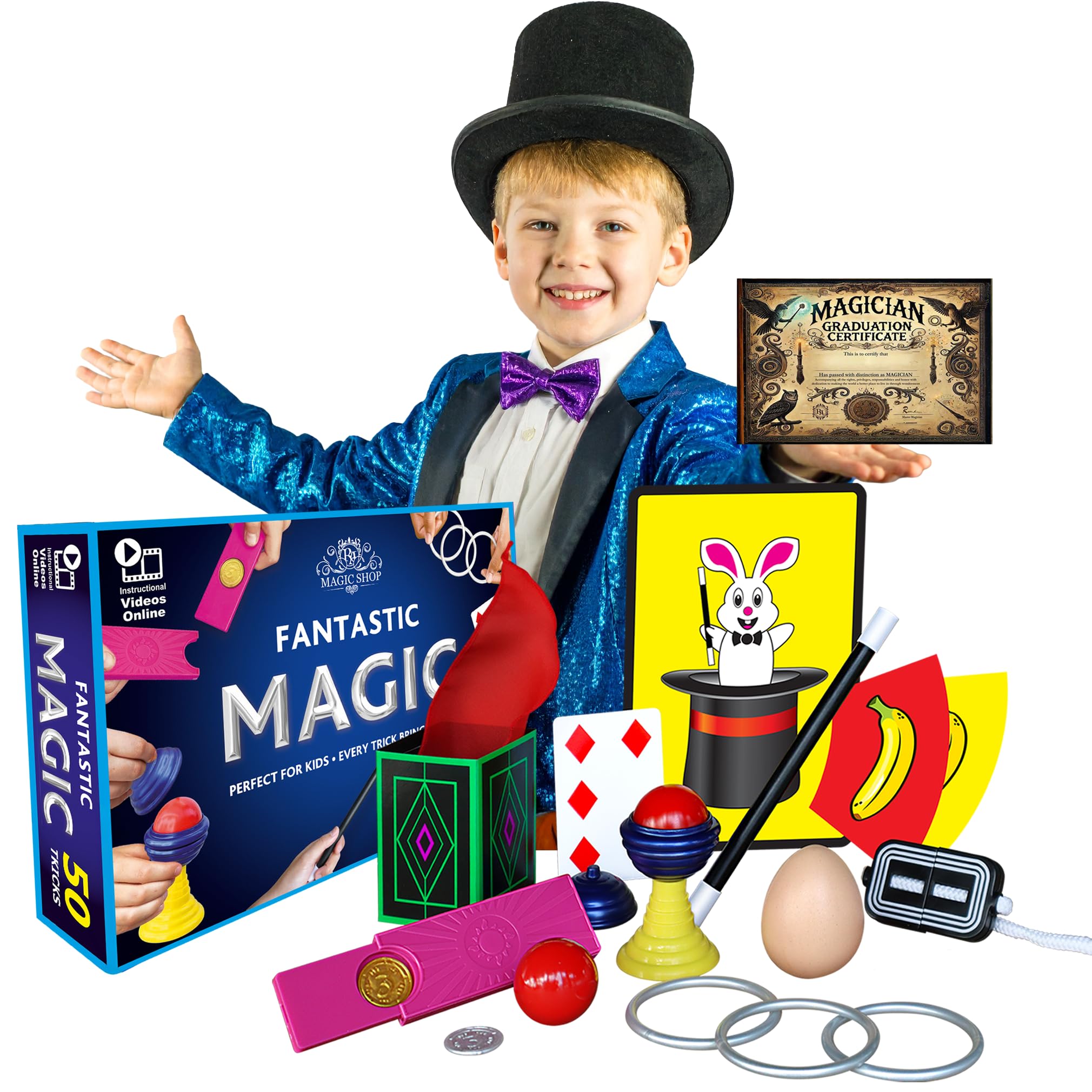RA MAGIC SHOP family-friendly tricks shared during playtime