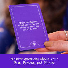 Rabble Sparks present questions deck close-up to connect with today’s beliefs