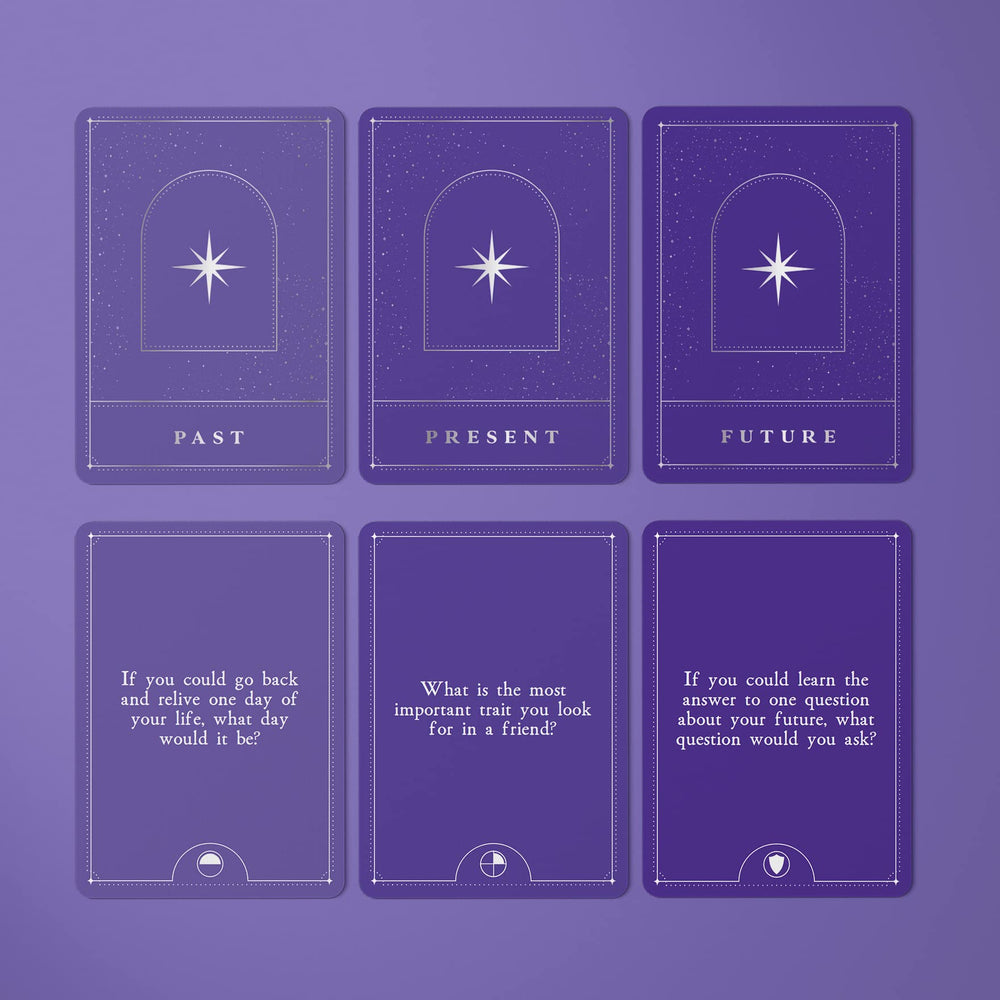 Rabble Sparks silver foil cards gift edition with elegant illustrations