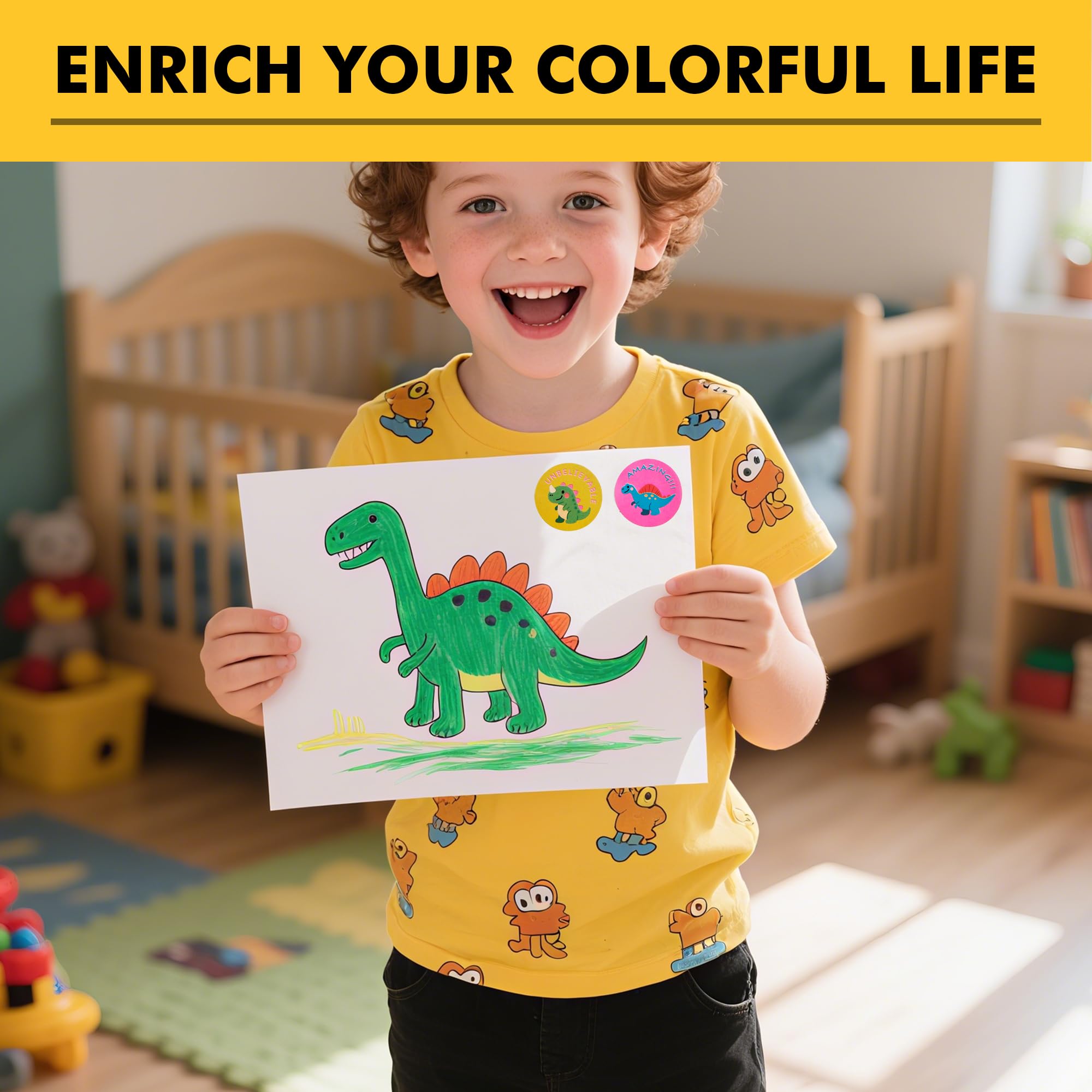 RACETOP planner decor enhances notebooks and agendas with cheerful imagery.