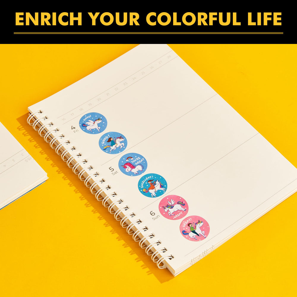 RACETOP school labels help organize supplies quickly and clearly.