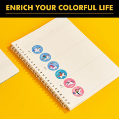 RACETOP school labels help organize supplies quickly and clearly.