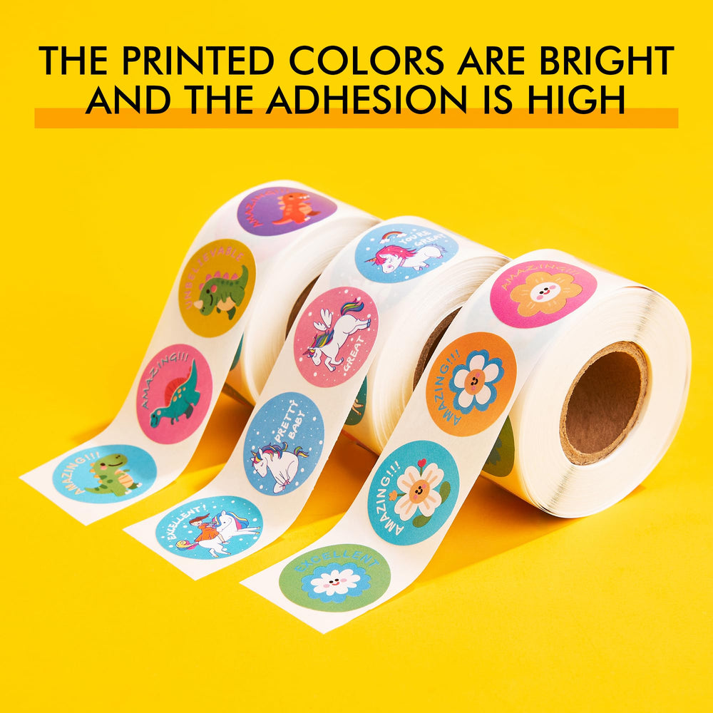 RACETOP strong adhesive stickers secure labels on paper, plastic, and fabric.