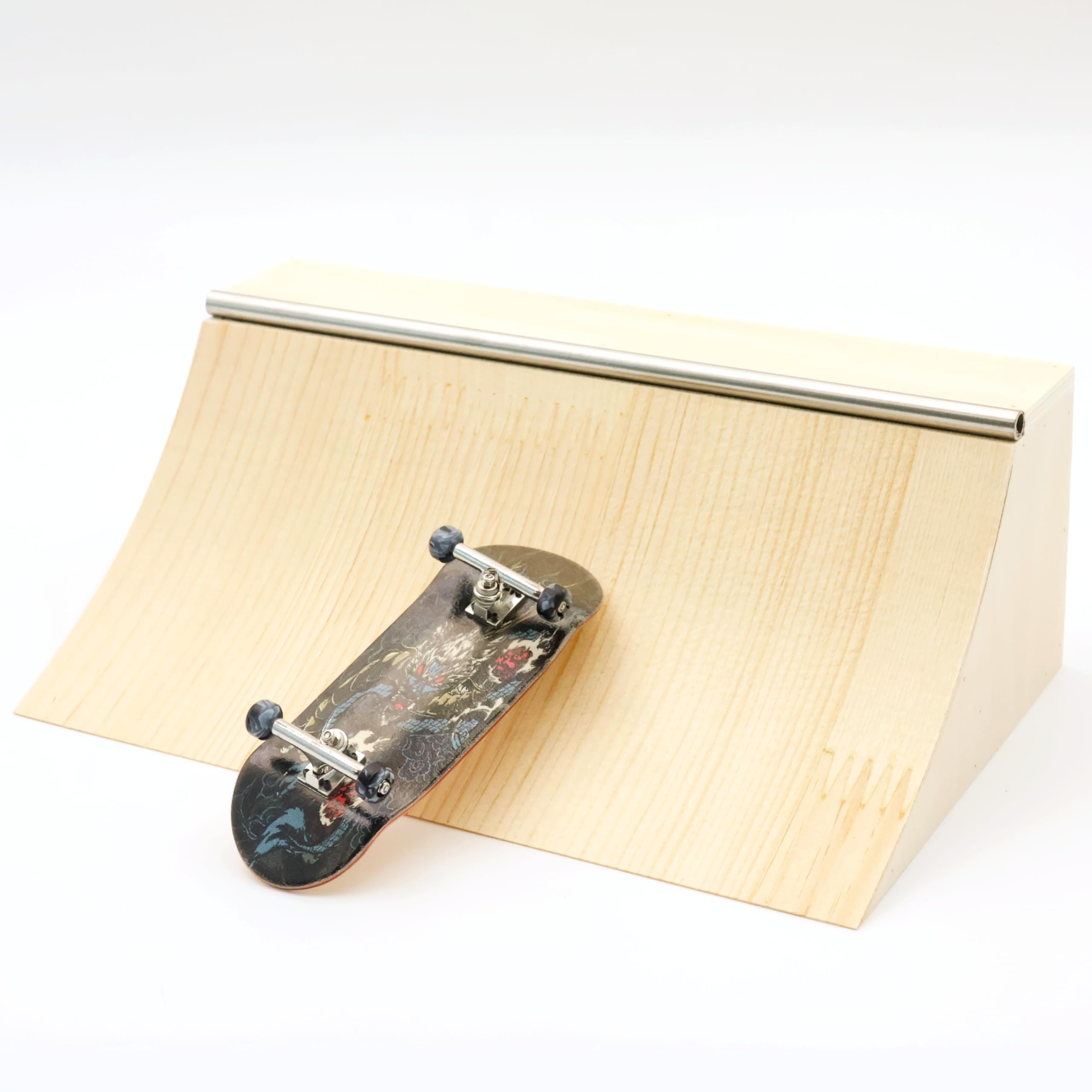 RACOFSB quarter pipe wood ramp handmade for authentic feel and durable practice.