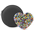 RadBizz Picky Pad compact case with heart-pack design for discreet carry.