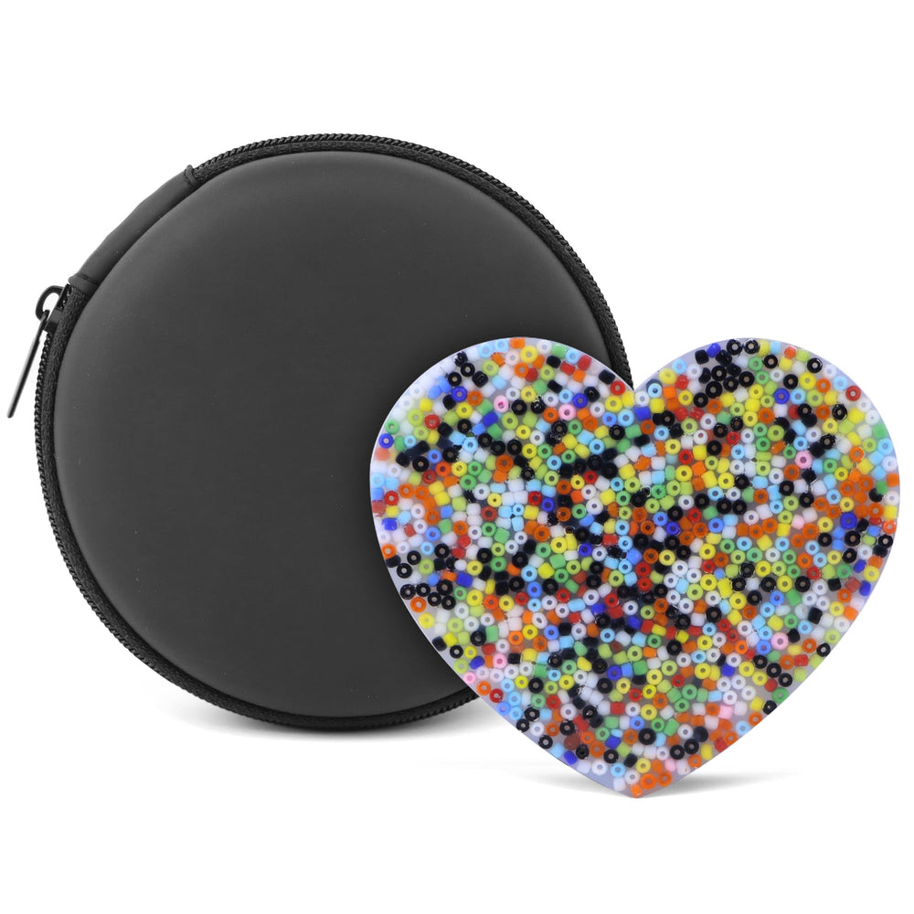 RadBizz Picky Pad compact case with heart-pack design for discreet carry.